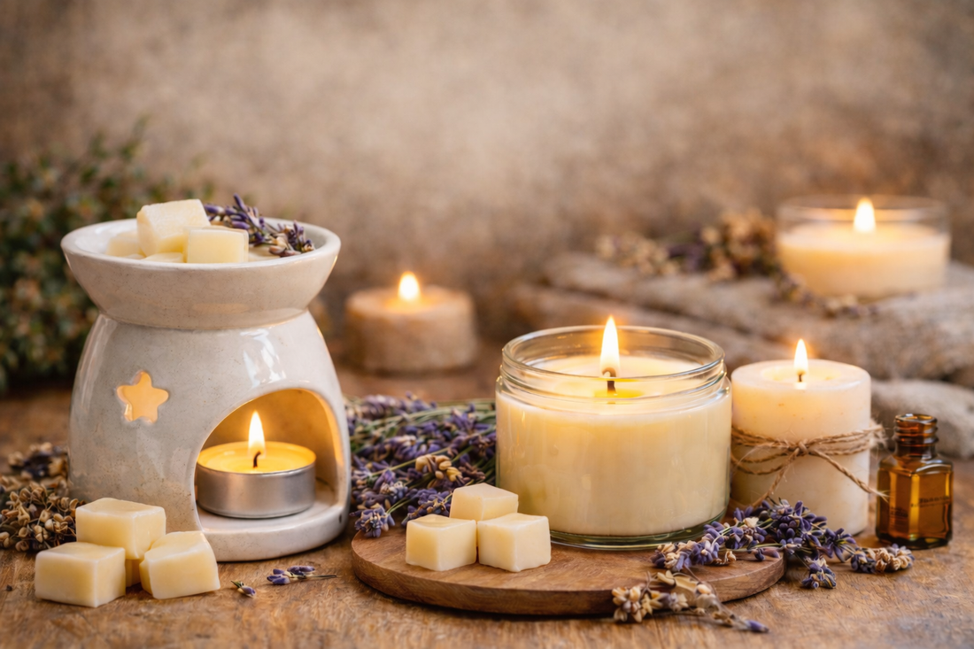 Cera aromática vs velas: diferencias y cuál elegir para tu hogar