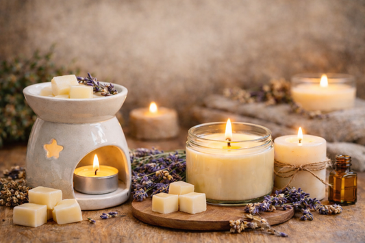Cera aromática vs velas: diferencias y cuál elegir para tu hogar