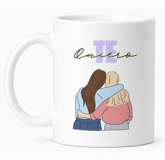Taza para hermanas "Te quiero"