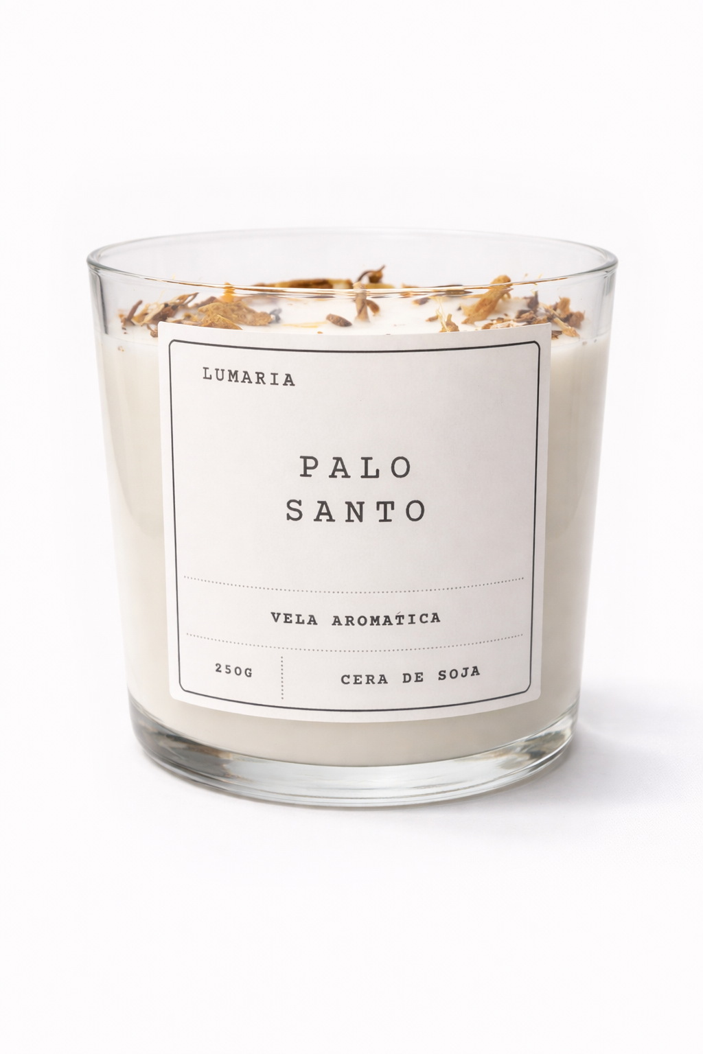 Vela Aromática Palo Santo - Para Momentos de Relajación