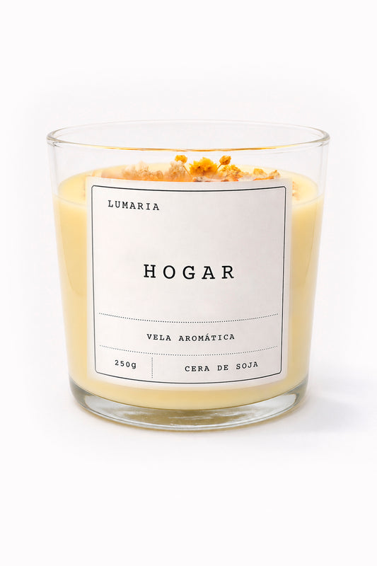 Vela Dulce Hogar – Vainilla, Miel y Caramelo