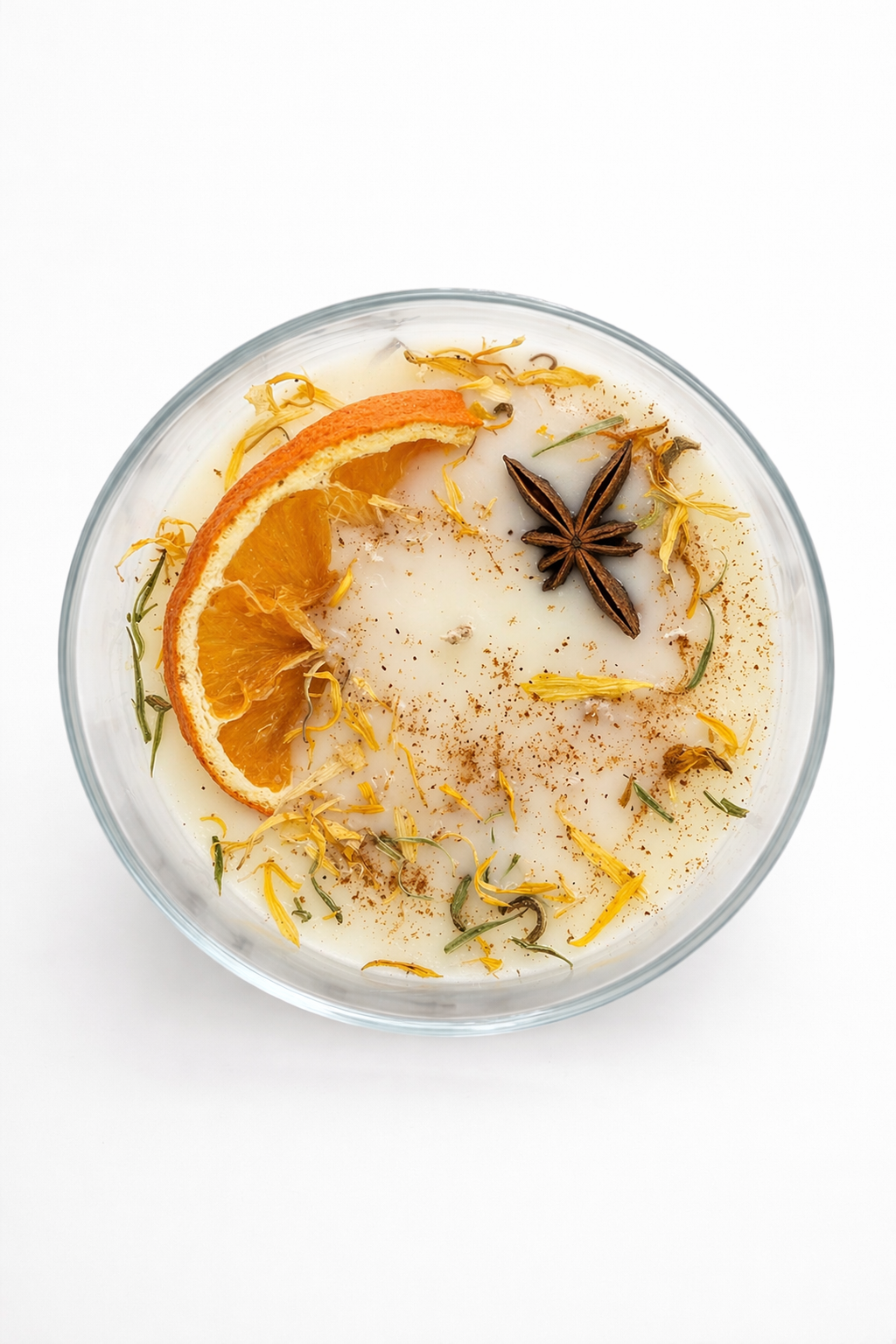 Vela Productividad – Naranja y Canela