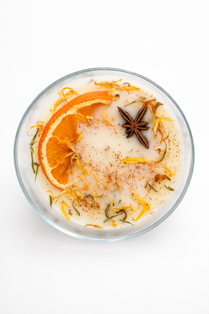 Vela Productividad – Naranja y Canela