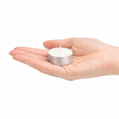 Vela de té sin aroma